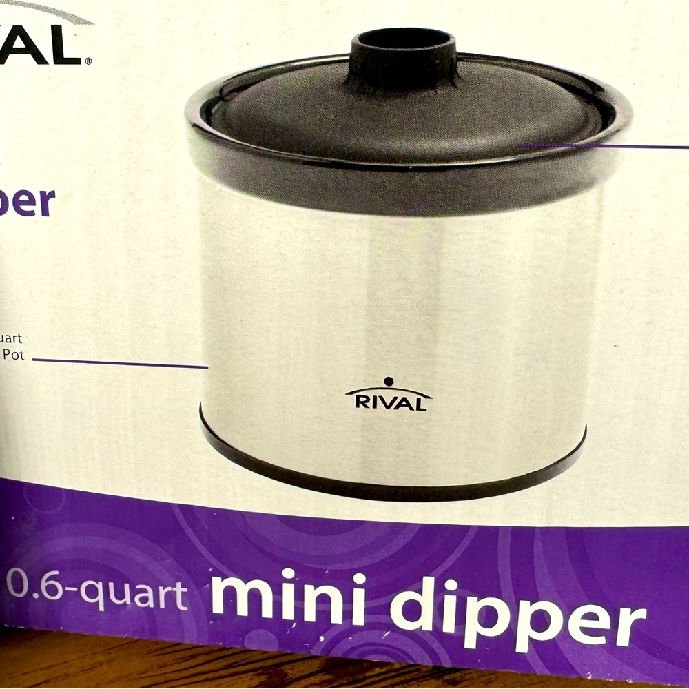 NWT Rival Mini Dipper 0.6 quart